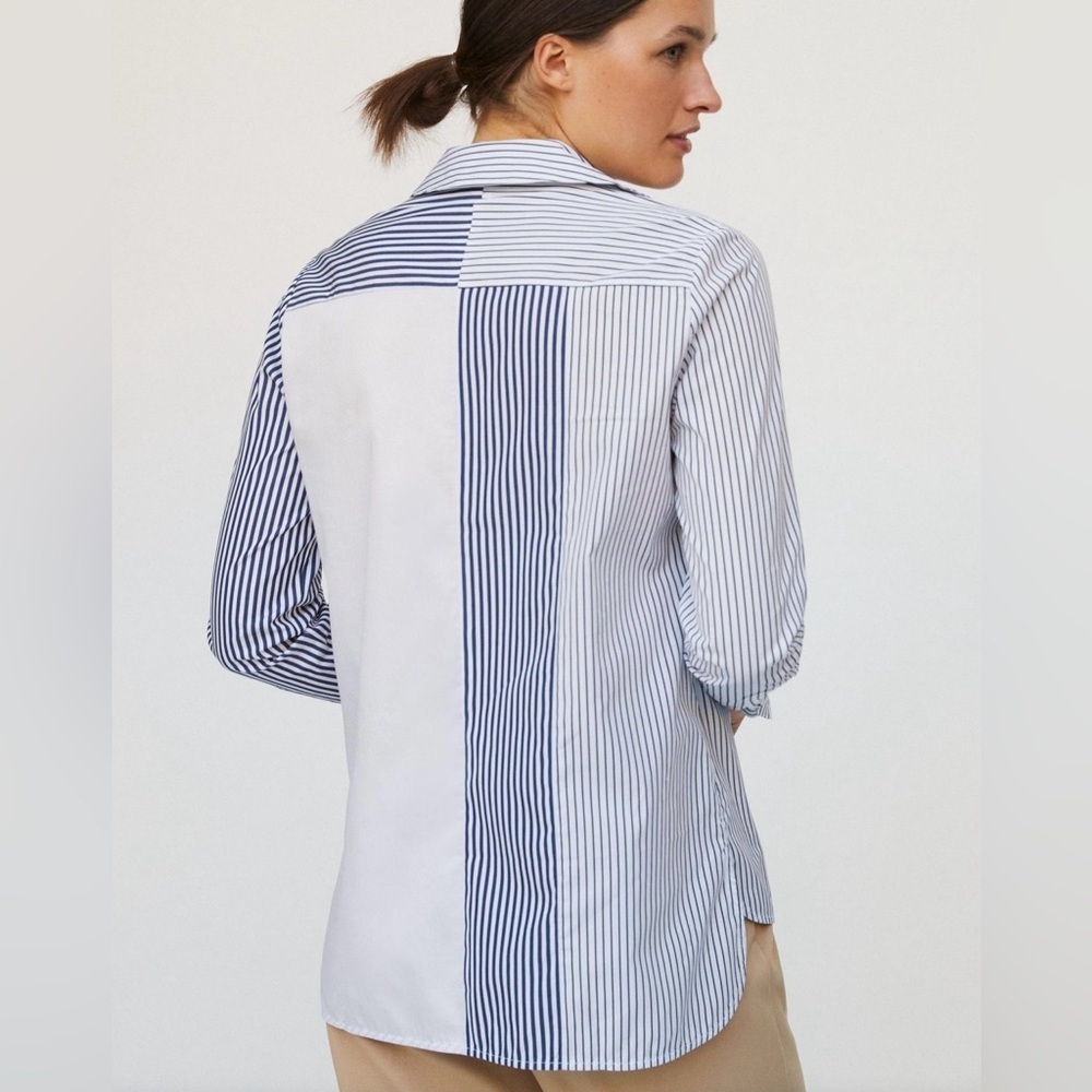NWT Harshman Aurora Stripe Buttondown - Picture 4 of 6